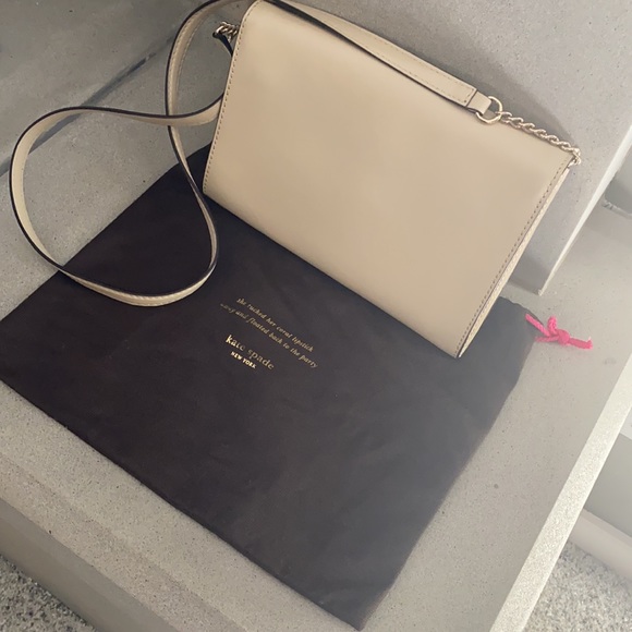 Kate Spade cream cross body bag - Picture 3 of 4